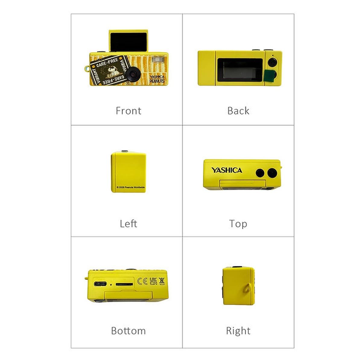 Yashica funtastic peanuts yellow