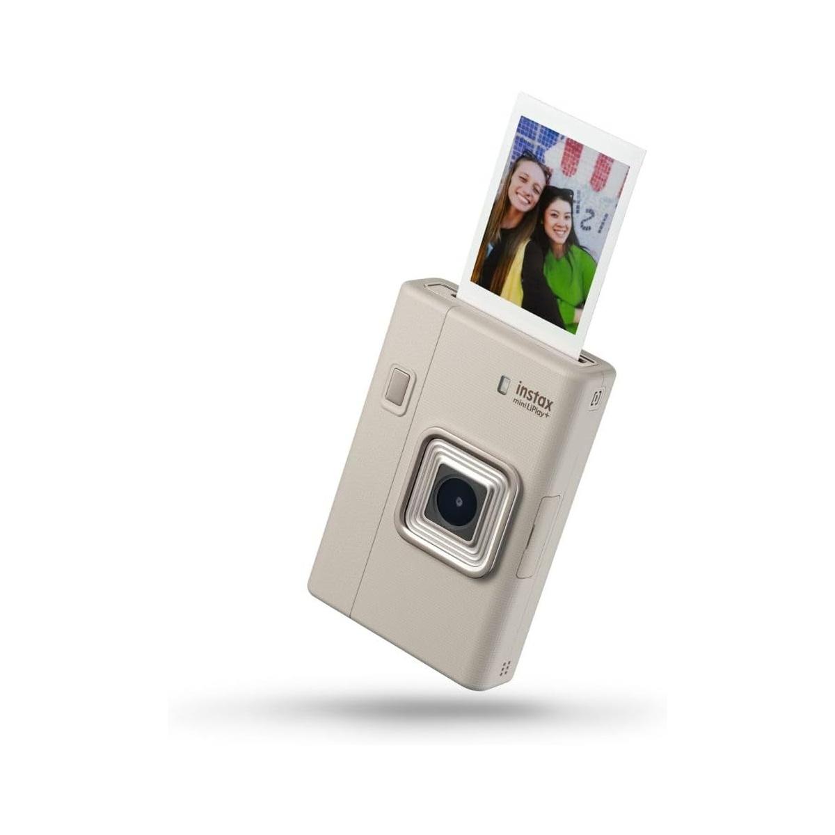 Fujifilm Instax Mini LiPlay Plus Beige Fotocamera Istantanea - Garanzia Fujifilm Italia 2 anni