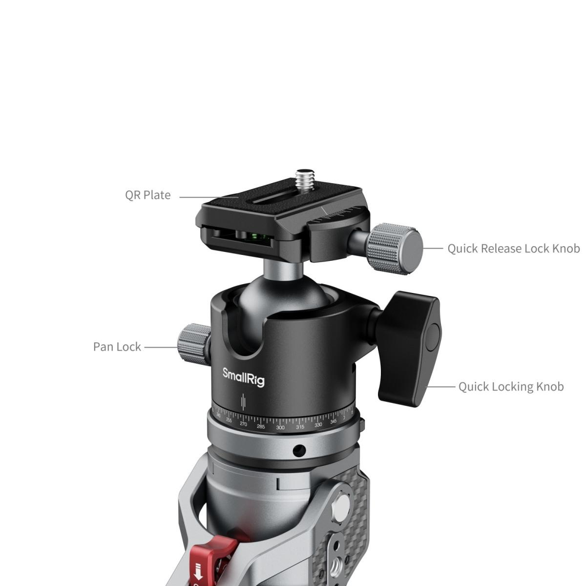 MONOPIEDE SMALLRIG n fibra di carbonio MONOPOD_5564