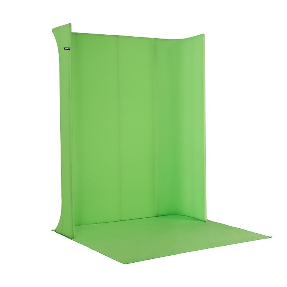 Nanlite fondale montabile green screen lg-1822u 1,8x2,2mt