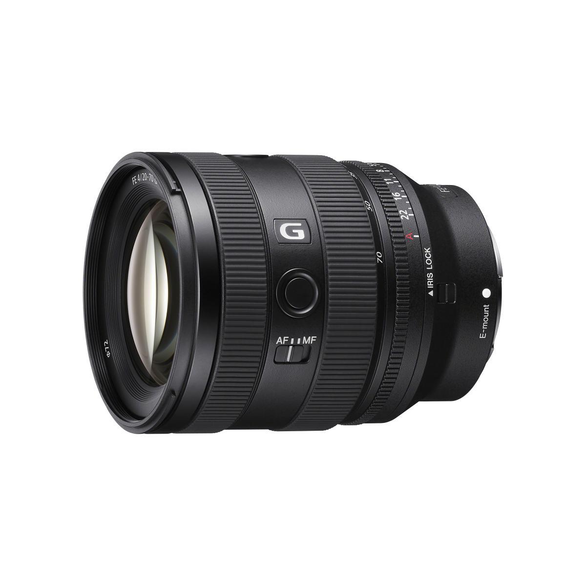 USATO SONY 20-70 mm F4 G. FE Full-frame con attacco E-mount