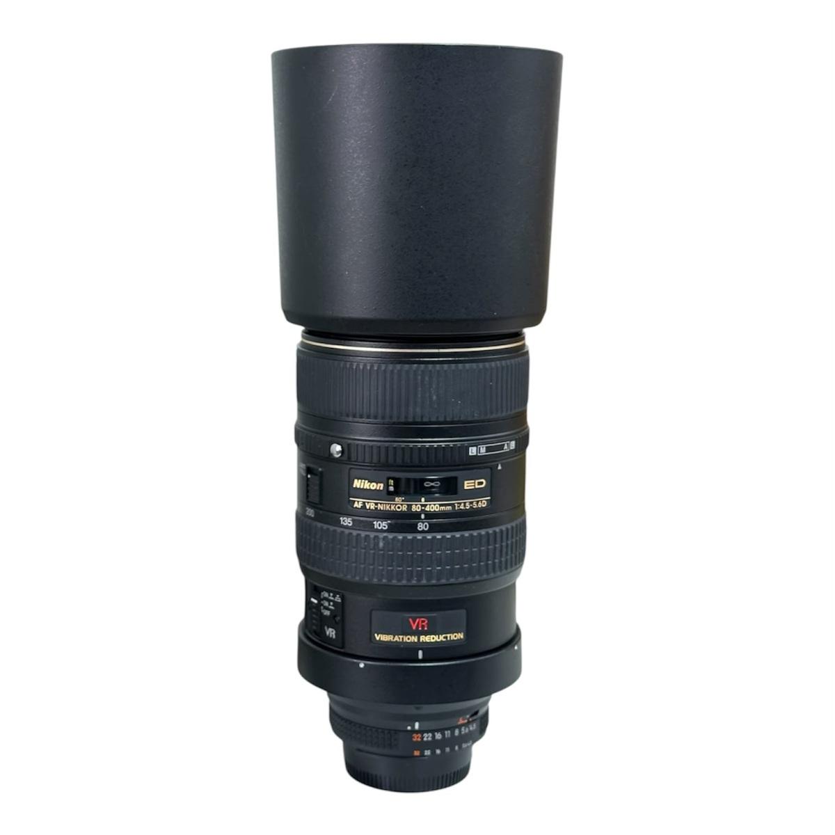 Usato Nikon 80-400mm f4,5-5,6 AF VR ED