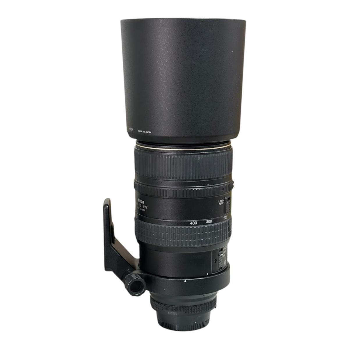 Usato Nikon 80-400mm f4,5-5,6 AF VR ED