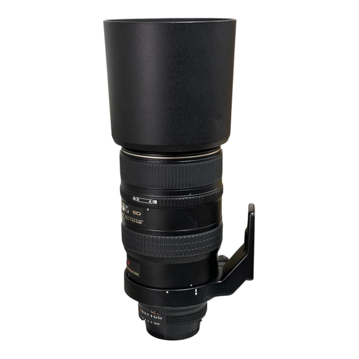Usato Nikon 80-400mm f4,5-5,6 AF VR ED