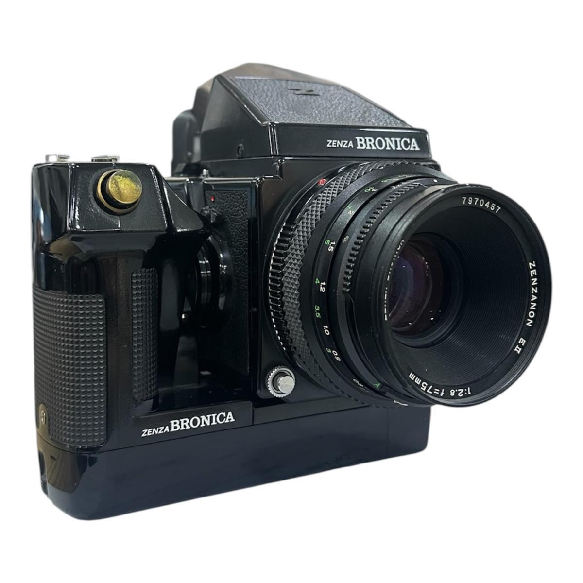 Usato Zenza Bronica ETR S + 75mm + Magazz 120