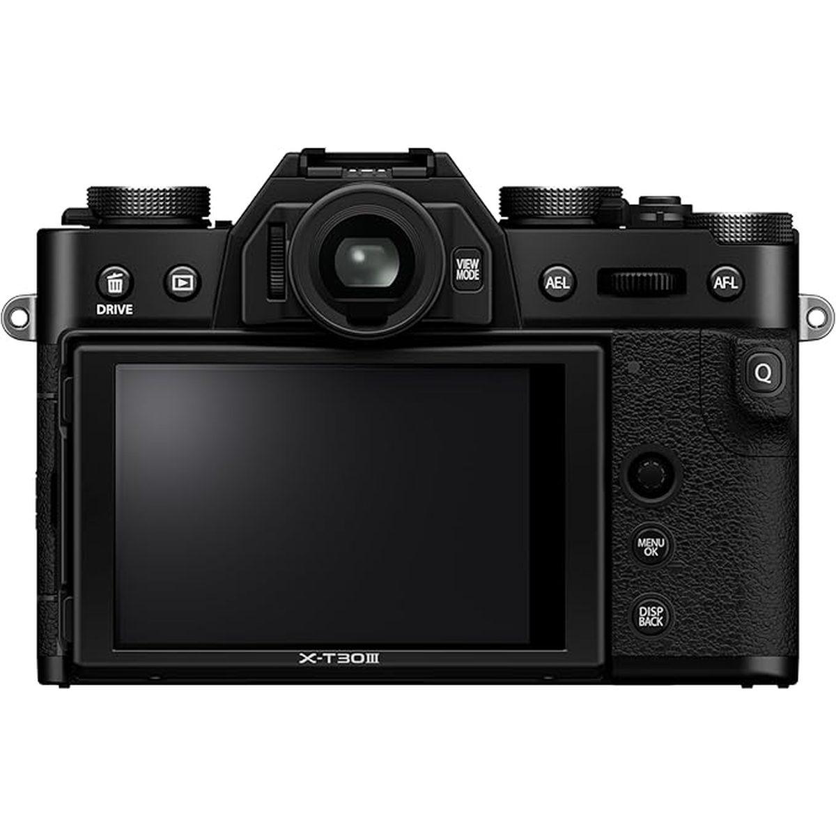 Fujifilm x-t30 iii kit + xc 15-45mm f3.5-5.6 ois pz black