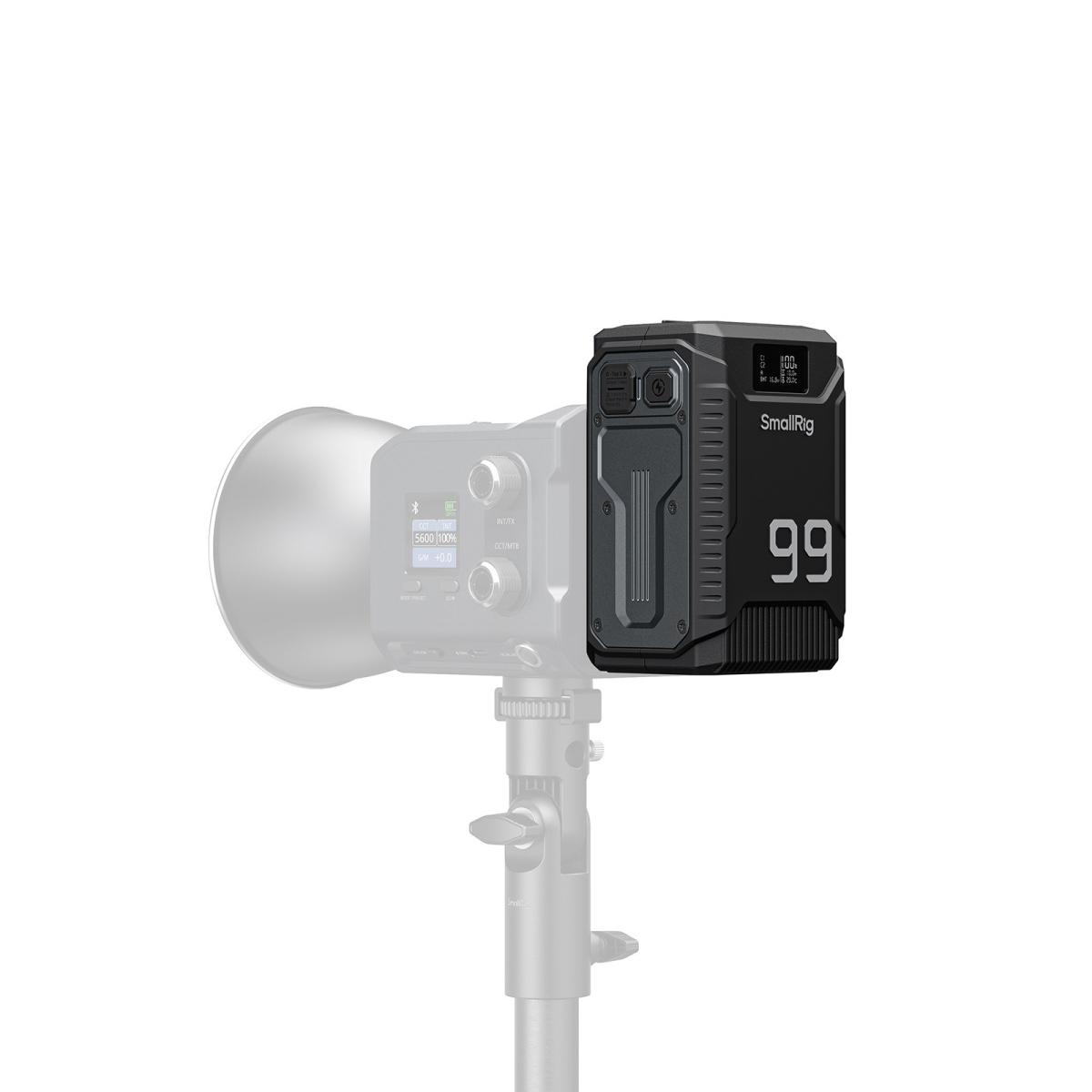 Batteria SmallRig Triple Proof (1,8 m / 5,9ft resistente alle cadute, impermeabile / antipolvere IP54) Batteria V-Mount 5864
