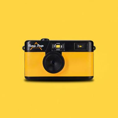 Camp Snap Digital camera Yellow - Garanzia Italia
