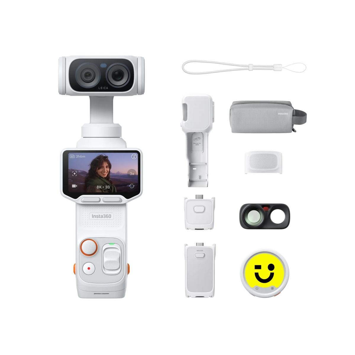 Insta360 luna ultra creator bundle white