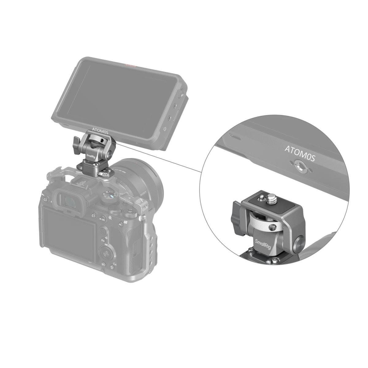 Supporto per monitor a rilascio rapido SmallRig HawkLock H21 con morsetto NATO 4487