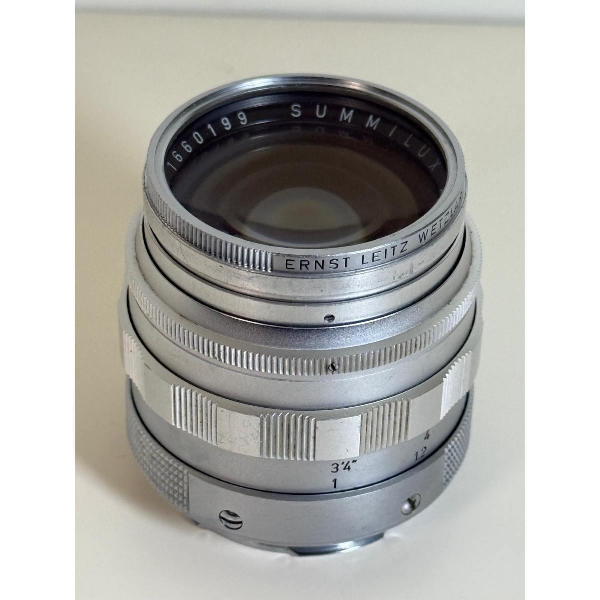 Usato Leica M3 + OTTICA SUMMILUX 50MM F. 1,4+ CUSTODIA IN PELLE ORIGINALE