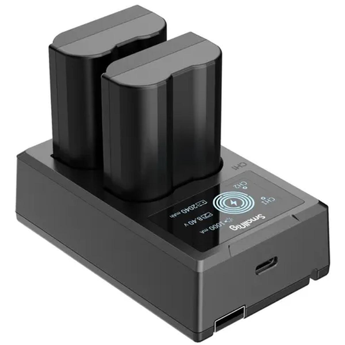 SmallRig 3820B Kit batteria e caricabatteria per fotocamera EN-EL15