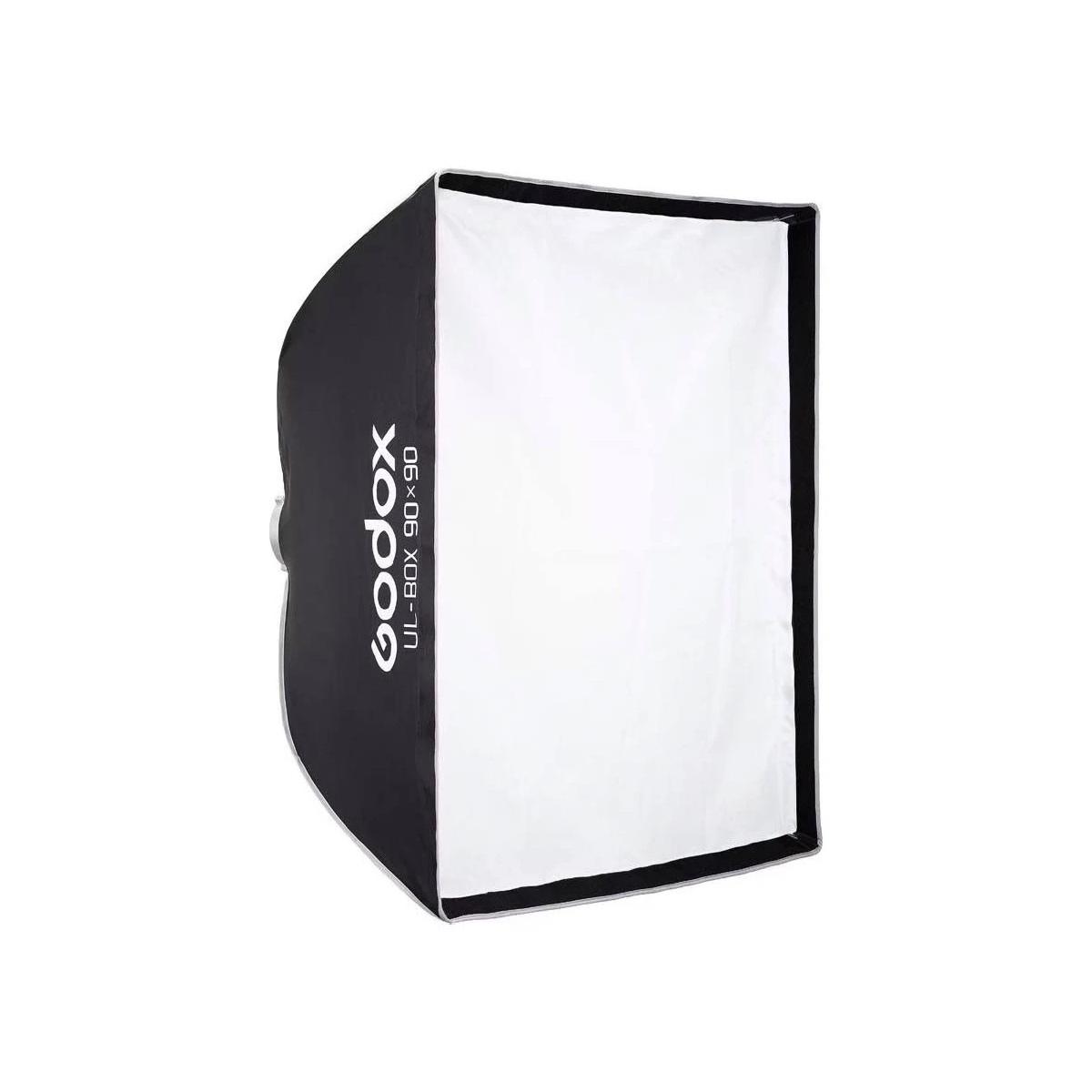 Softbox godox ul-box-90 quick release square 90x90 bowens mount