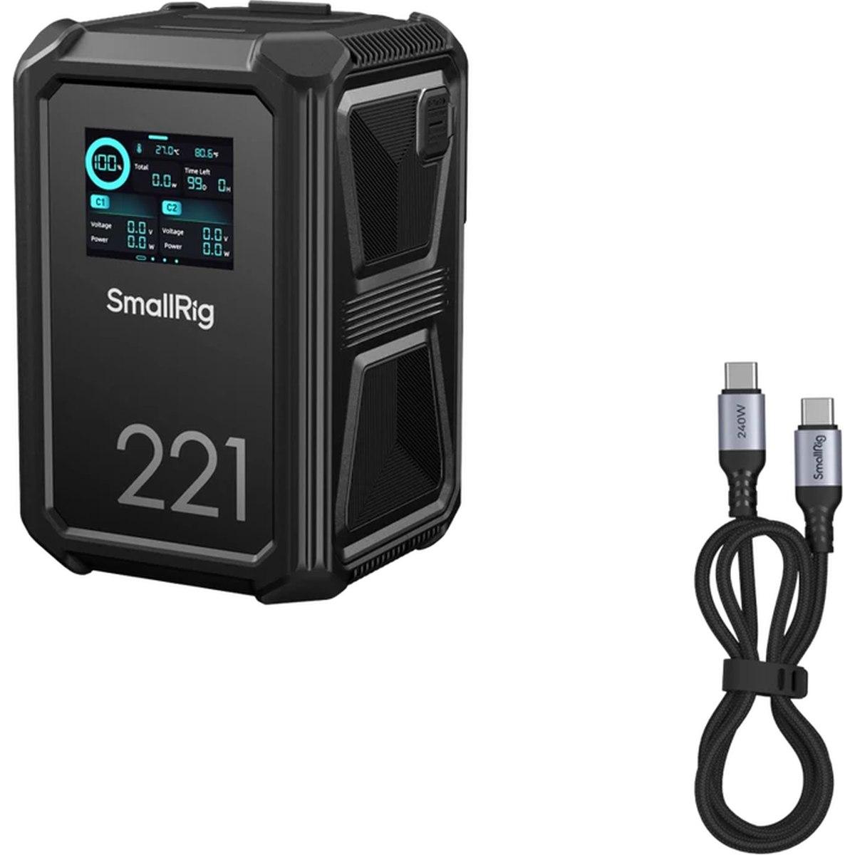 SmallRig 4985 X-Touch Smart Triple-Proof V-Mount Battery X221