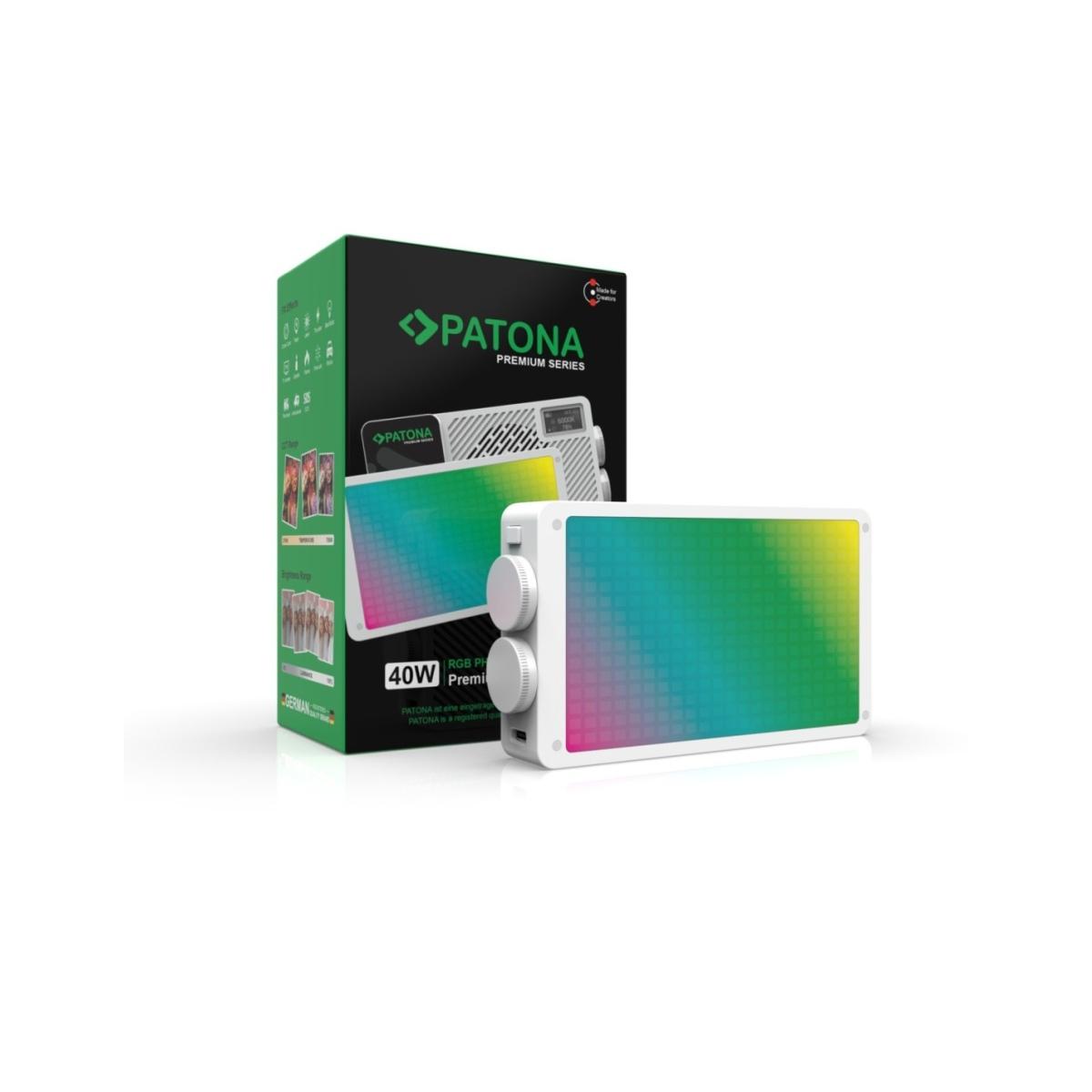 Illuminatore Patona Premium SR40 Led RGB 40W