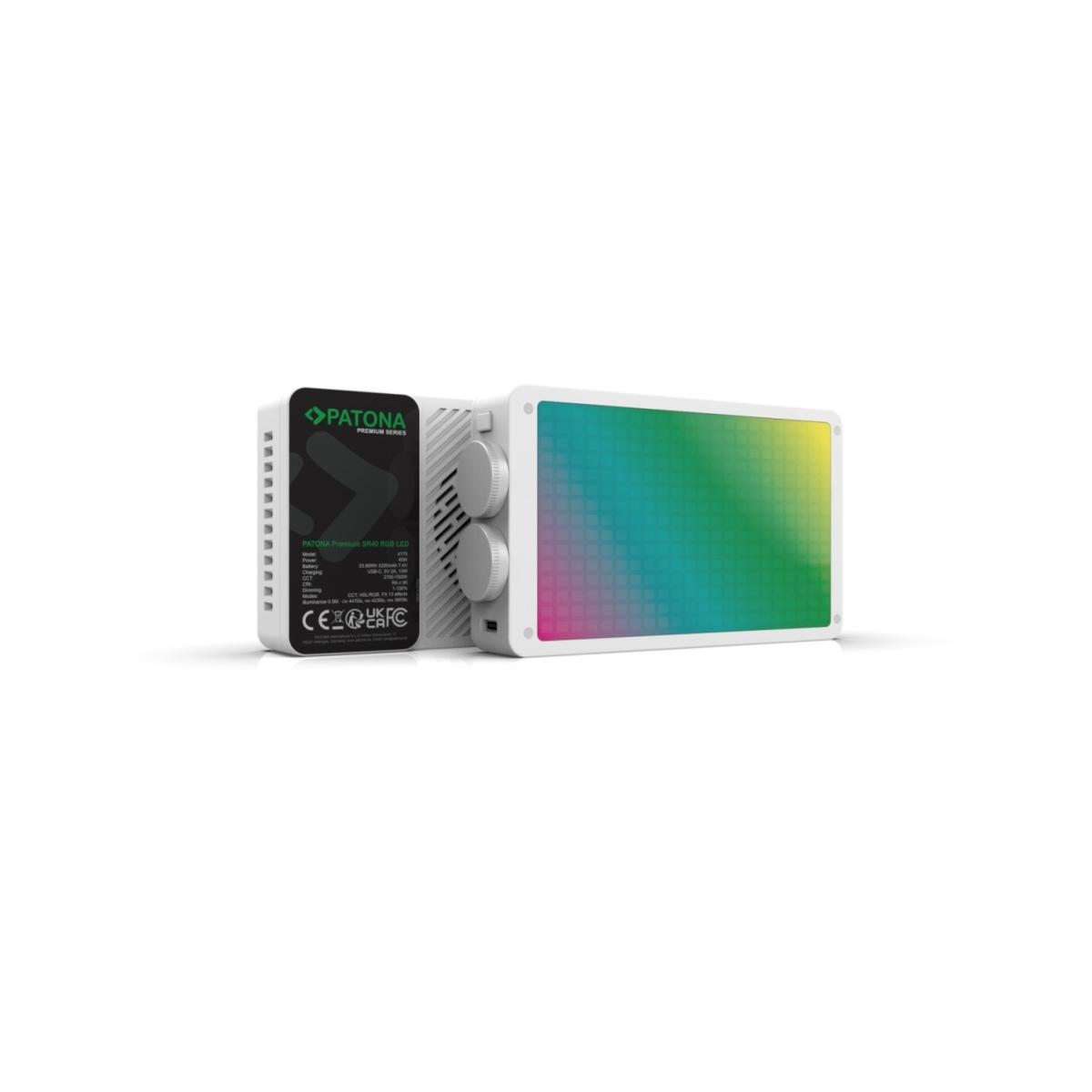 Illuminatore Patona Premium SR40 Led RGB 40W