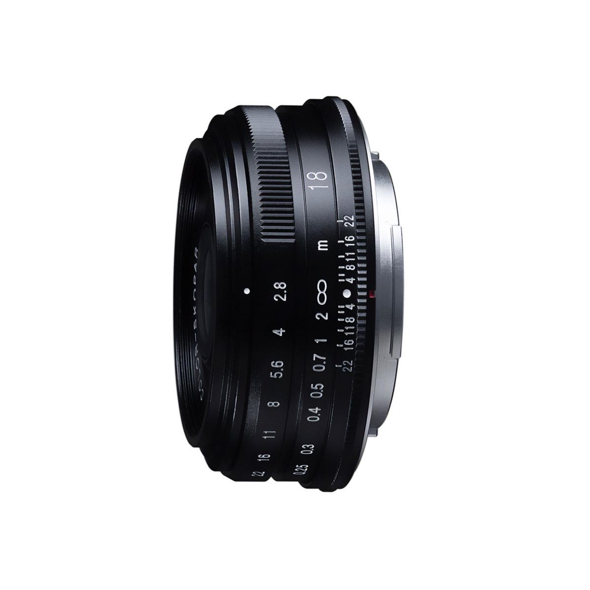 VOIGTLANDER COLOR SKOPAR 18mm/F2,8 silver (X MOUNT)