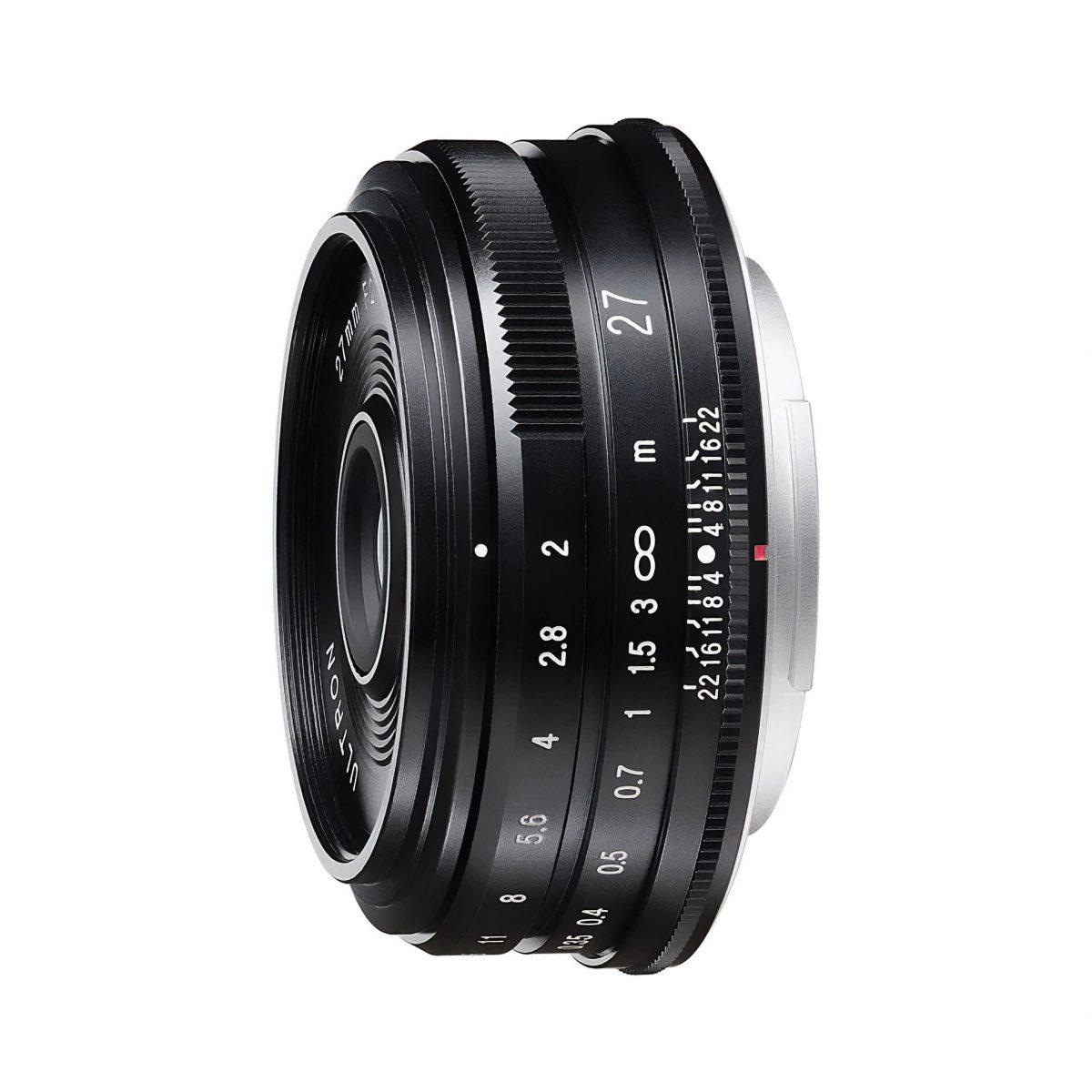 VOIGTLANDER ULTRON 27mm/F2,0 nero (X MOUNT)