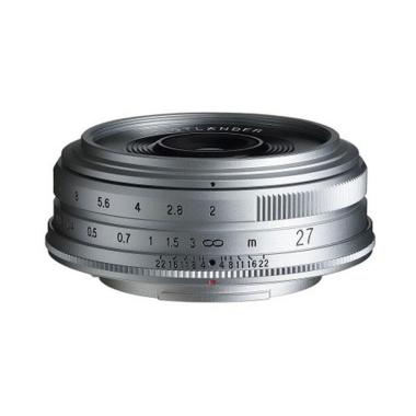 VOIGTLANDER ULTRON 27mm/F2,0 silver (X MOUNT)
